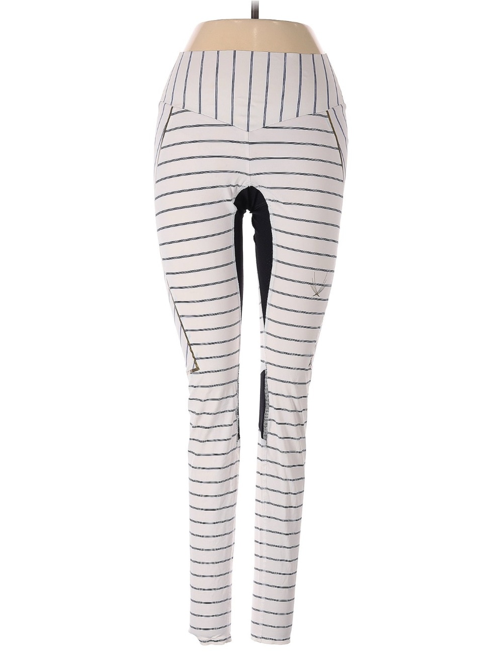 Lucas hugh Striped White and Navy leggings